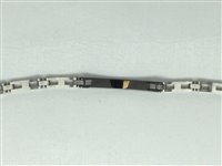 Bracciale Zancan Uomo Hi Teck in Acciaio EHB104 - EHB104